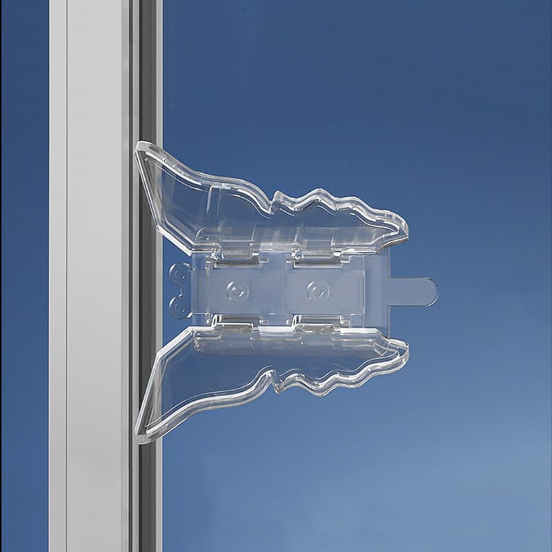 2 Trava Segurança Porta Janela Box De Correr Deslizante Bebê