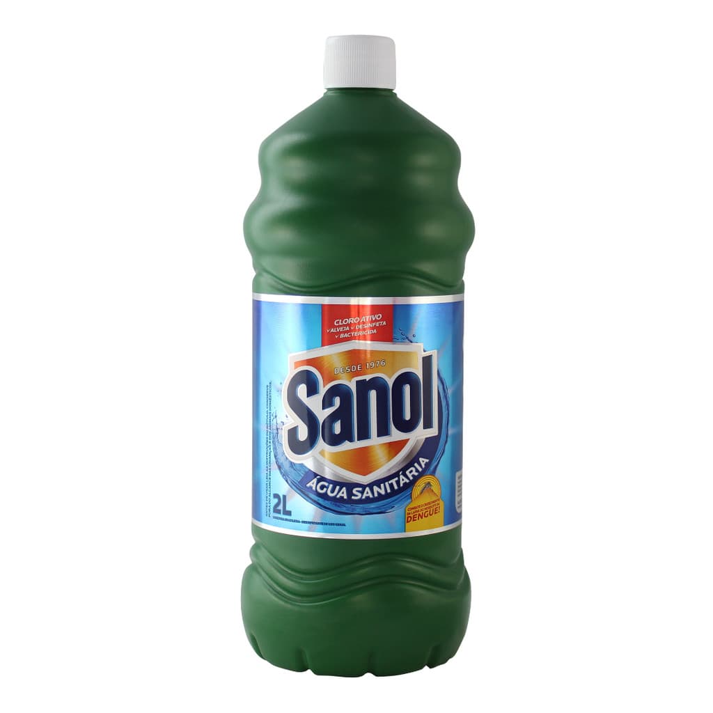 AGUA SANITARIA VERDE 2L SANOL