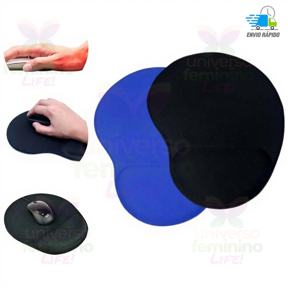 Mousepad Ergonômico c/ Apoio de Pulso: Gamer, Trabalho e Saúde. Diga adeus à dor e aumente o foco