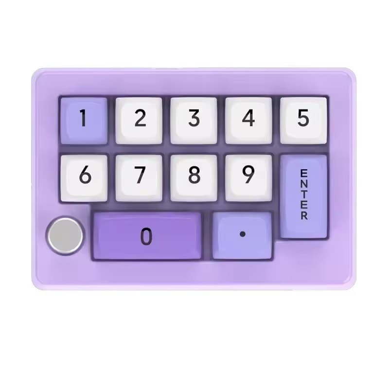 Teclado Macro Numérico 12 Teclas Para Pogramação, Live streaming e Jogos Com RGB K808