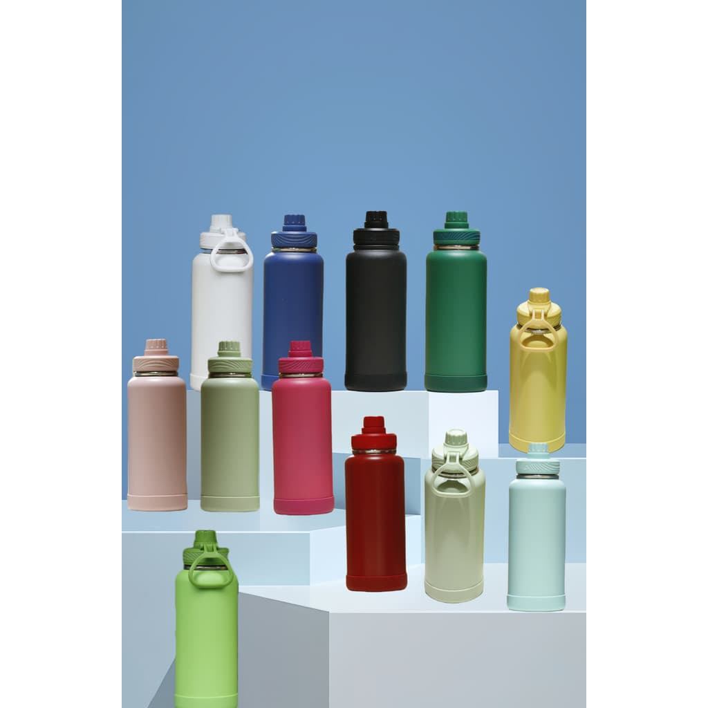 Garrafa sport Térmica 350/600/800 ML Bota De Silicone Protetora Com Aço inoxidável