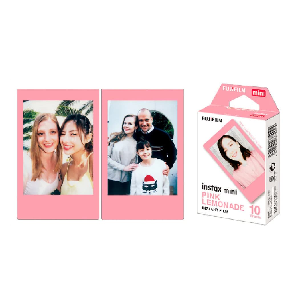 Filmes Fujifilm Instax Mini Pink Lemonade 10 Fotos