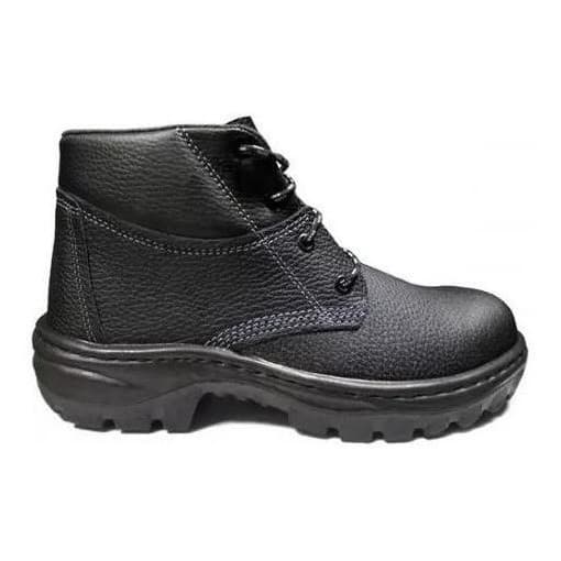 Epi Botina Segurança Couro Cartom Bota Cadarço R12 37 A 44