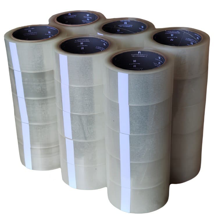 50 Fitas adesivas transparente durex largo 48 X 100 metros embalagens empacotamento