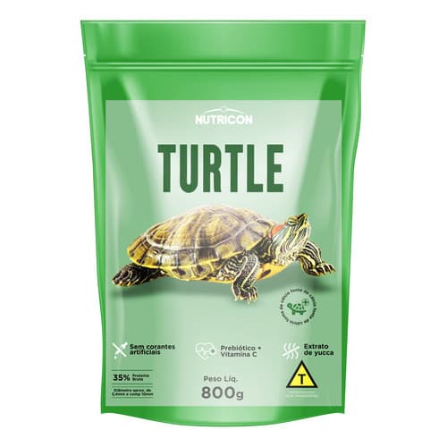 Ração Nutricon Turtle 800gr Bag