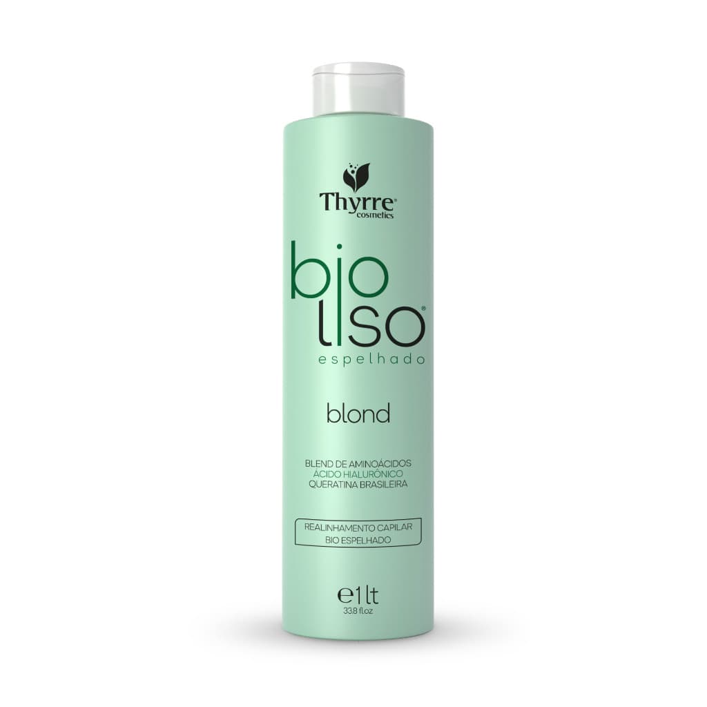 Ativo Bioliso Blond 1L Progressiva Organica Semi-Definitiva Thyrre Cosmétics