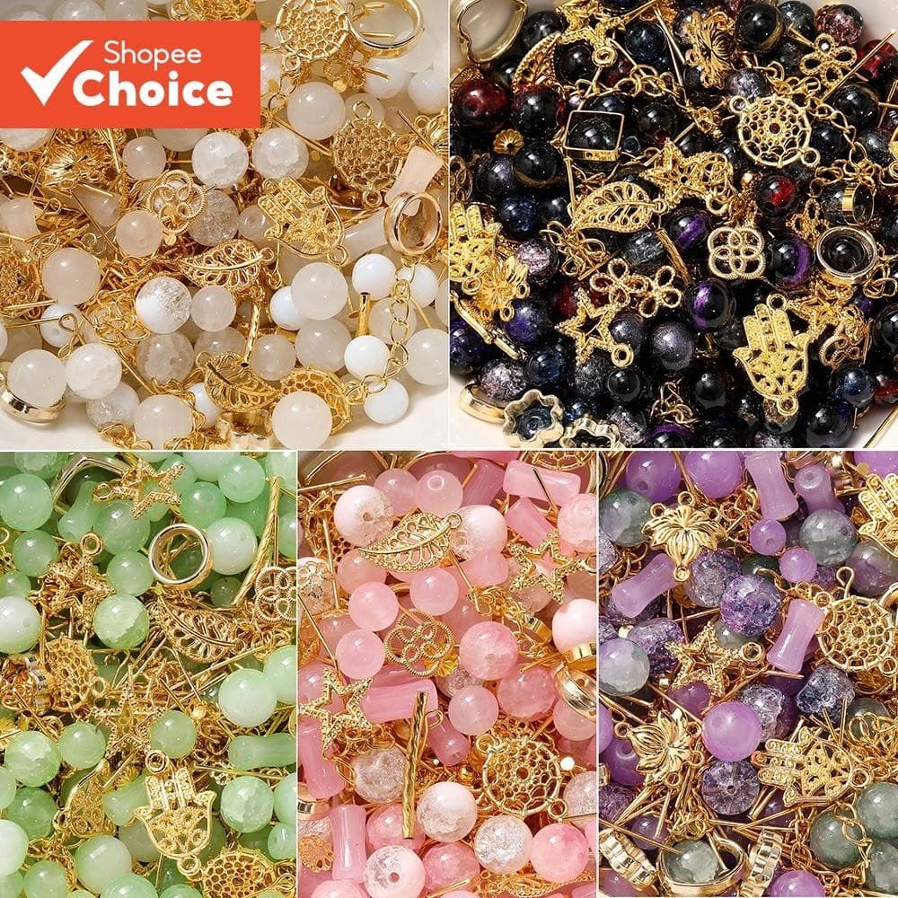 Contas Mistas St.kunkka 30g-50g , Pingentes De Liga De Vidro Para Fazer Joias DIY , Suprimentos Artesanais De Colar De P