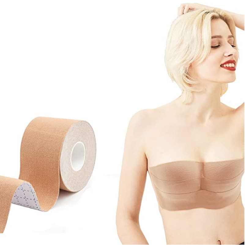 Sutiã Rolo Adesivo Levanta Peito Seio Fita Invisível sutiã adesivo sutiã sustentação seios levanta