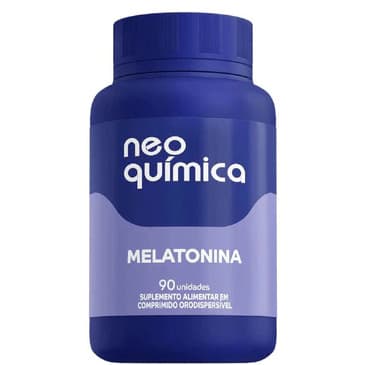 Melatonina Neo Química 90 Comprimidos Sabor Maracuja