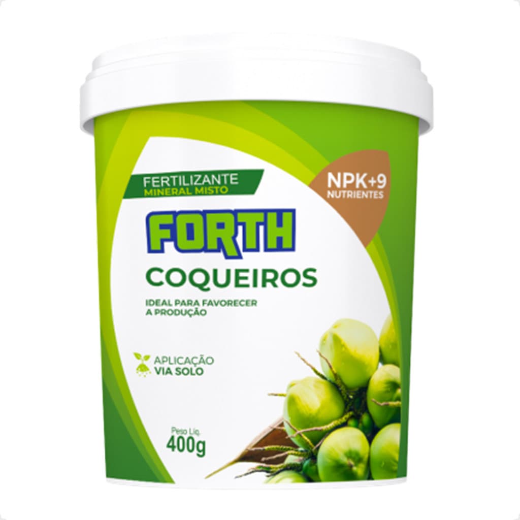 Forth Coqueiros Adubo Fertilizante - 400 g