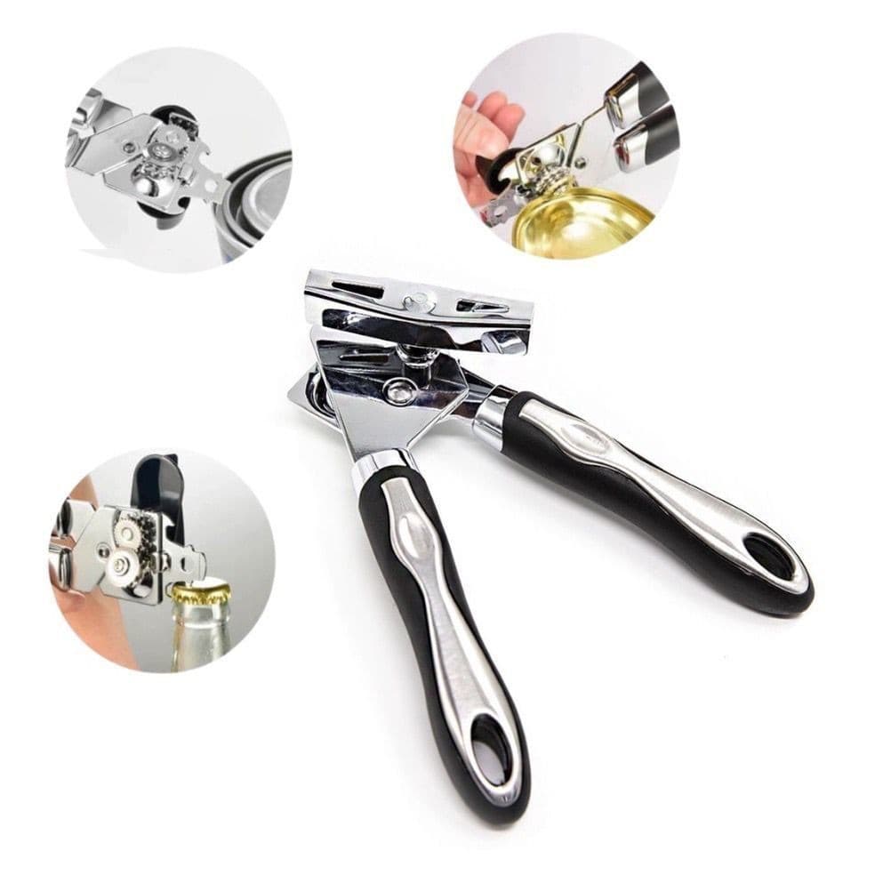 Abridor De Latas Profissional Inox Sem Rebarbas Master Chef