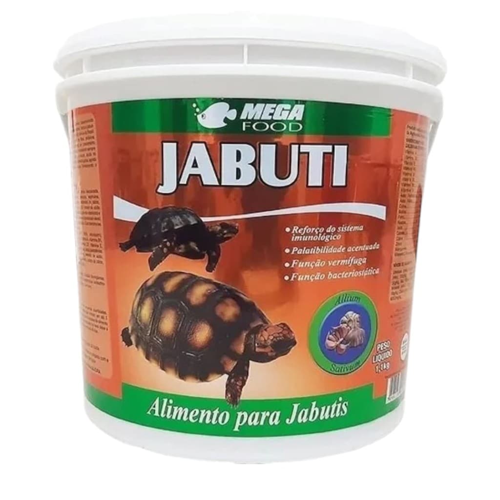 Ração Jabuti Mega Food 1,100kg