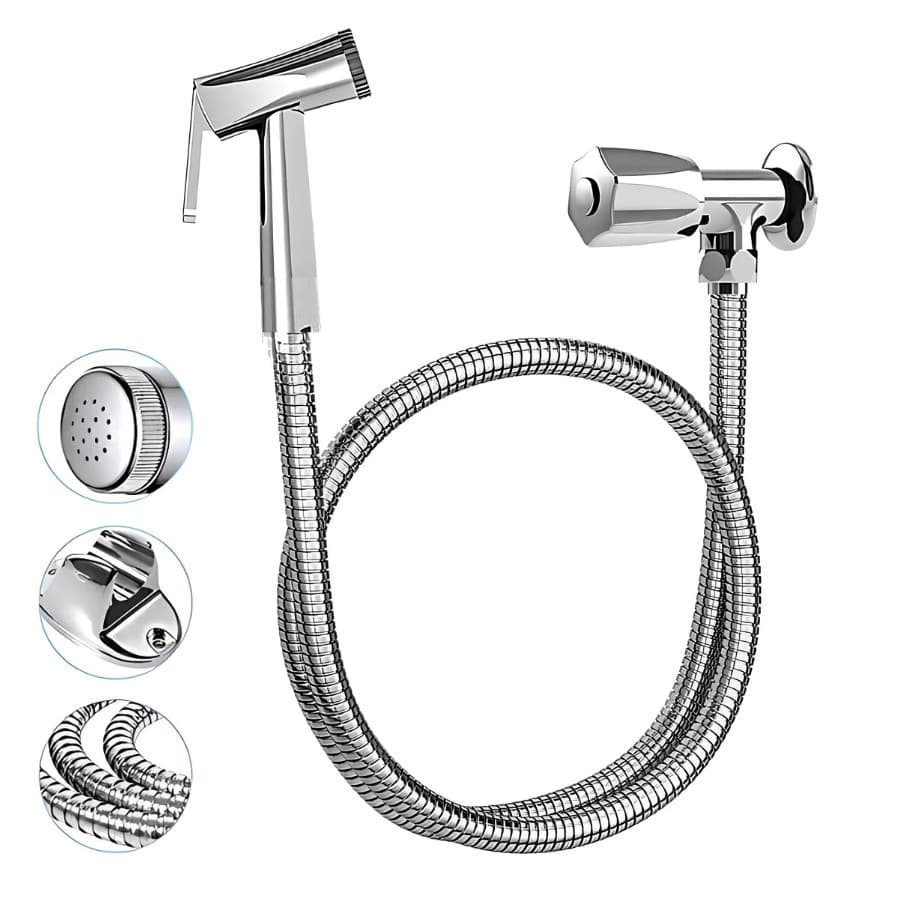 Ducha Higiênica Para Banheiro Completa 1,20m Chuveirinho Privada