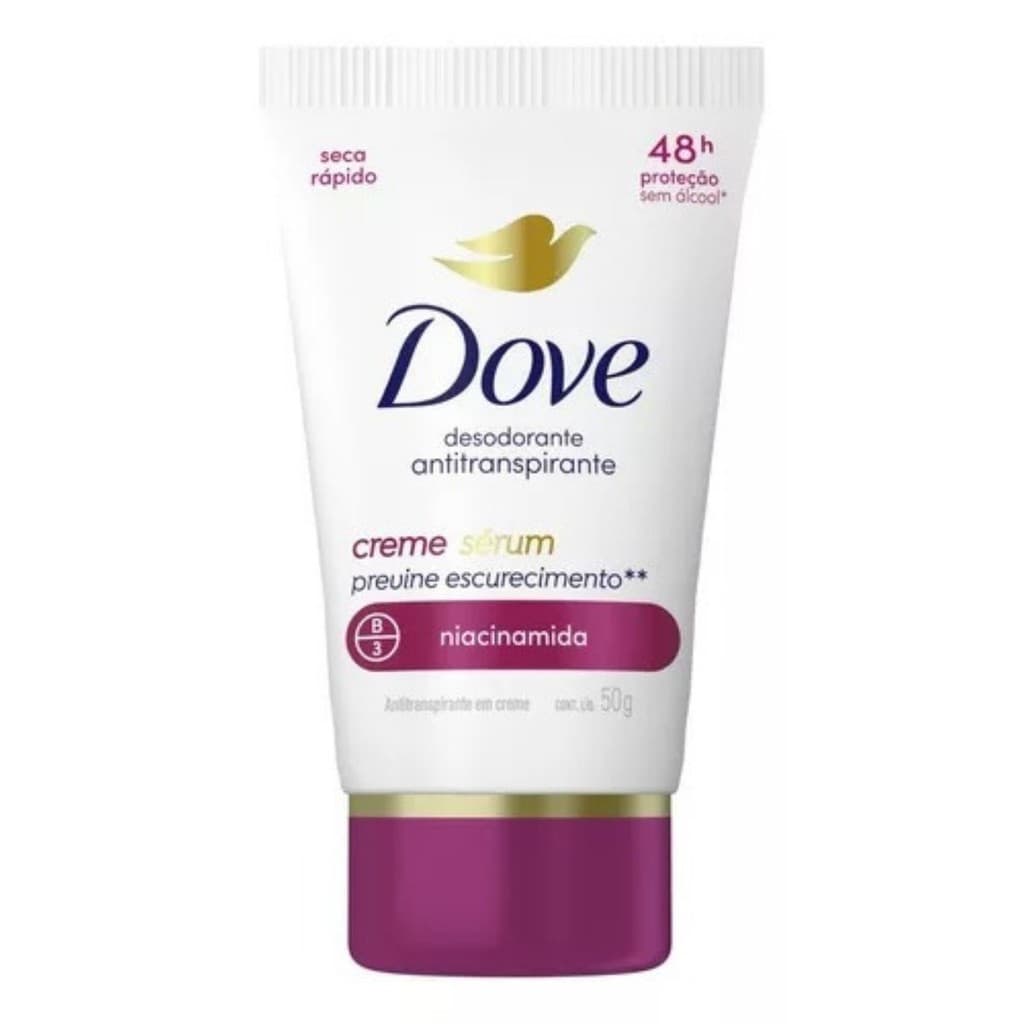 Dove Antitranspirante Creme Sérum Previne Escurecimento 50g