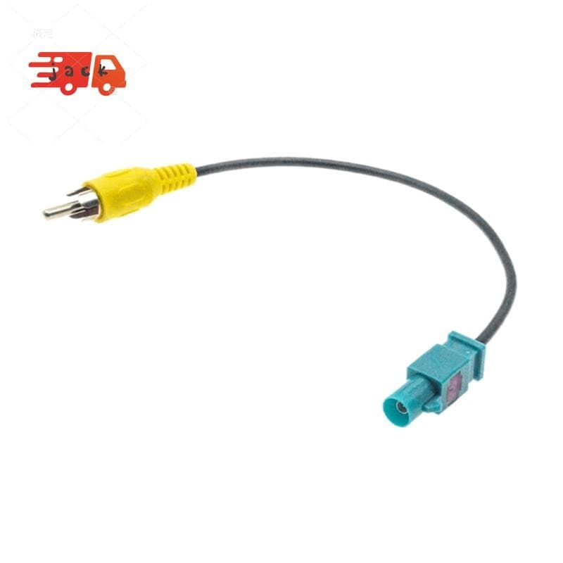 Para-Cabo Adaptador De Câmera De Visão Traseira Fakra Conector Linha De Ré Fio De Conversão Do Carro