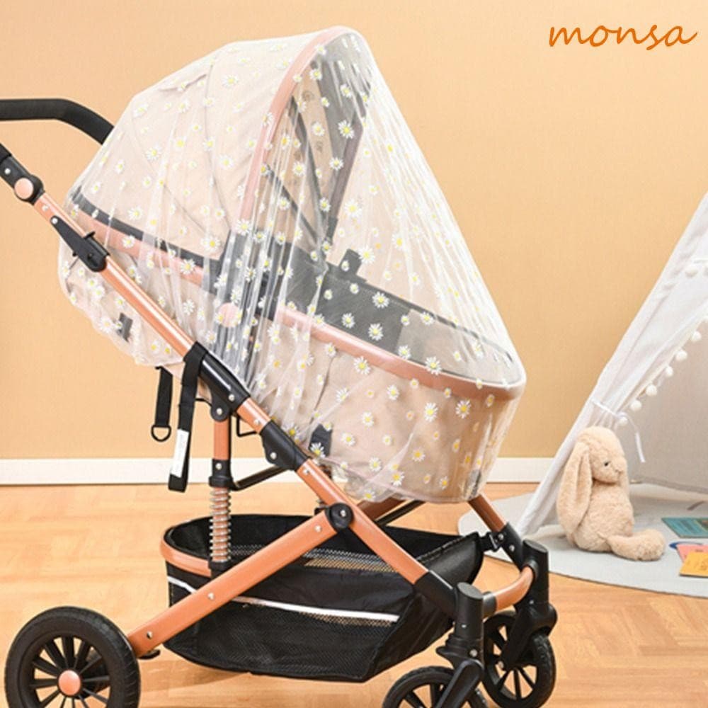 MONSA Bebê Pára-Sol Mosquiteiro Proteção UV Suprimentos De Atividade Do Gaze Anti-mosquito Útil Carrinho De Net