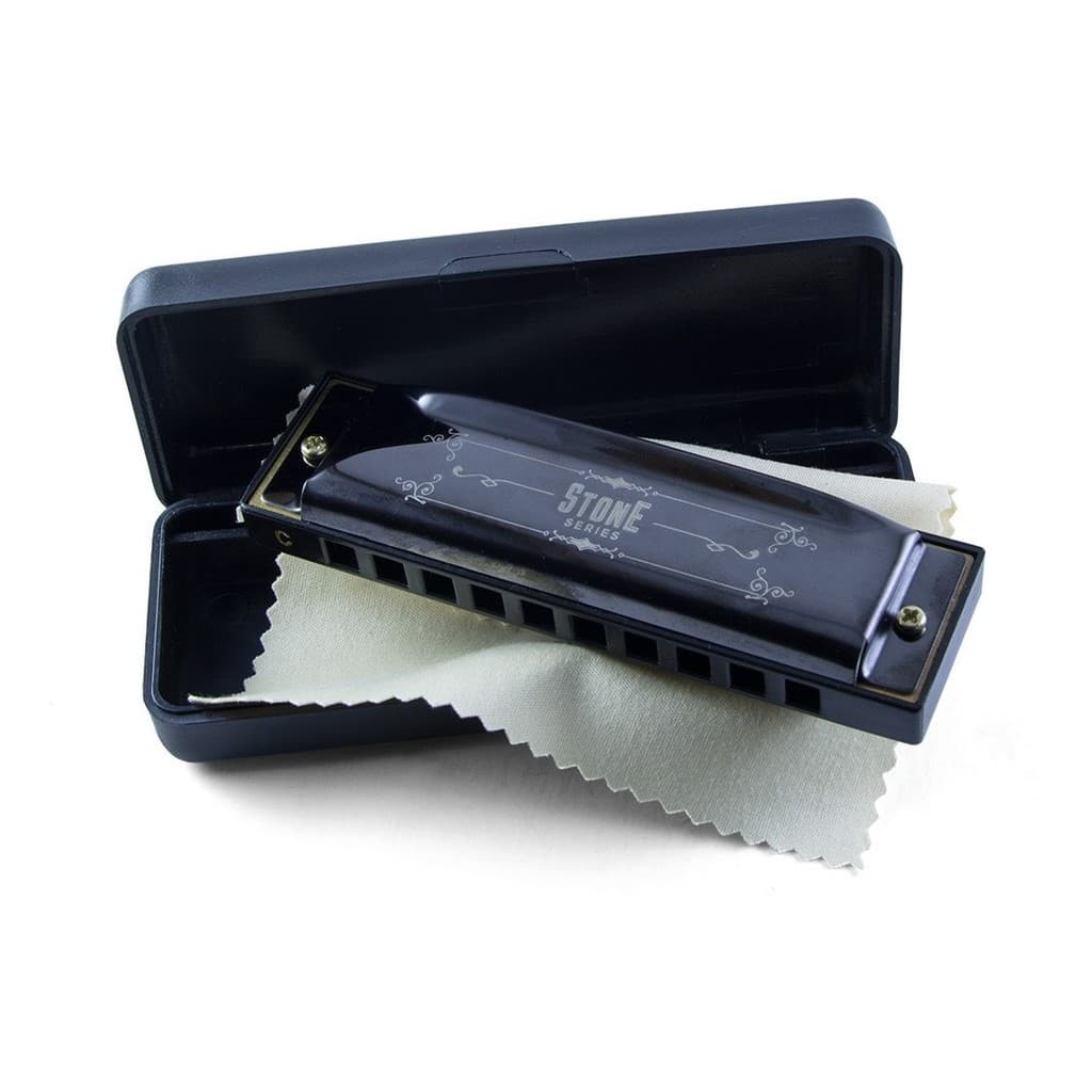 Gaita De Boca Diatonica Orleans Stone Afinação Em Sol ( G )