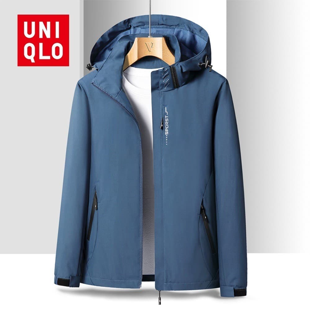 Uniqlo Jaquetas Impermeável Masculino Jaqueta Impermeável E À Prova De Vento De Alta Qualidade