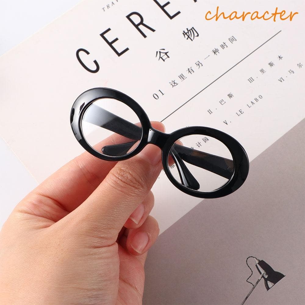 Óculos De Gato Personagem Para Gatos Pequenos , Acessórios Vintage Legais Animais De Estimação , Plástico Olhos