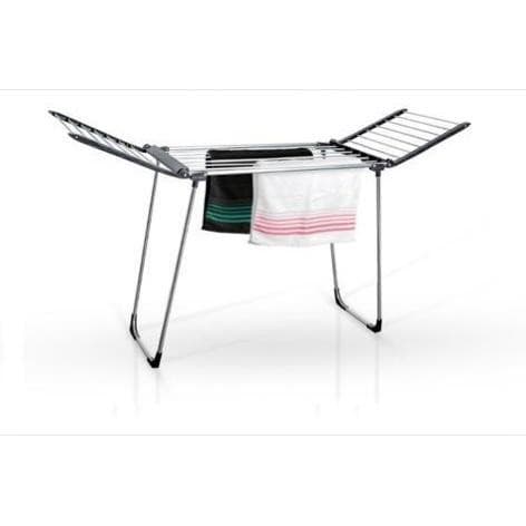 Varal De Chão Dobrável Aluminio Retrátil 1,60m - Não Enferruja - Reforçado¨NÃO POSSUI VIDEO NO ANUNCIO.