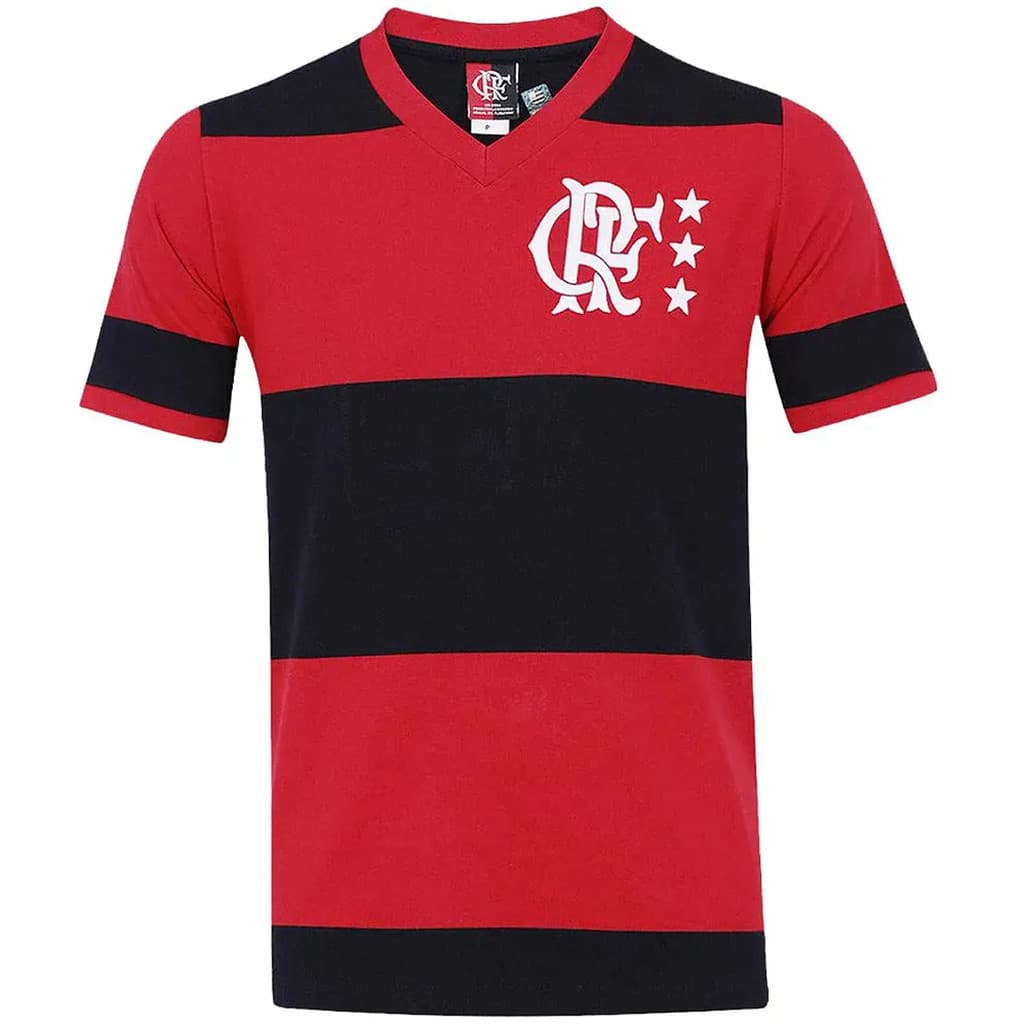 Camisa Retrô Flamengo Libertadores Torcedor Masculina Oficial