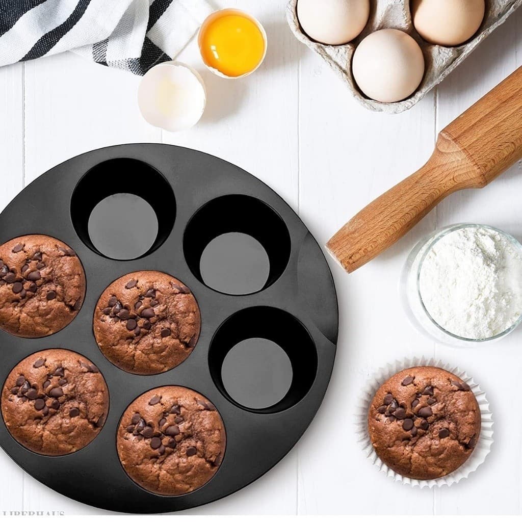 Forma Silicone 20cm Para Air Fryers Silicone Muffin/Bolo Copos Casa Moldes Cupcake
