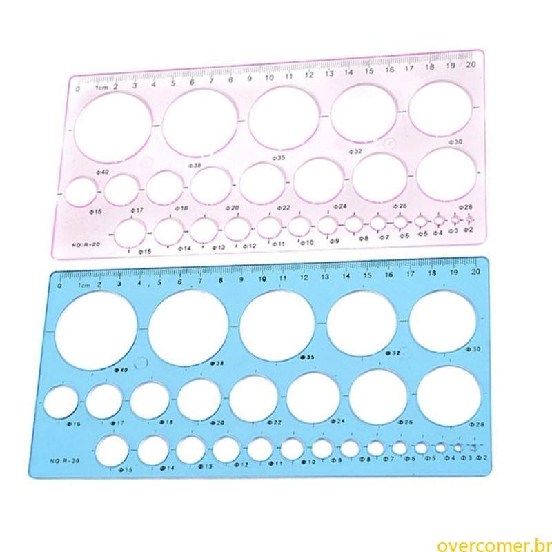 Ove Régua Mamilo , Cartão Medição Tira Leite , Flange , Círculo , Dimensionamento