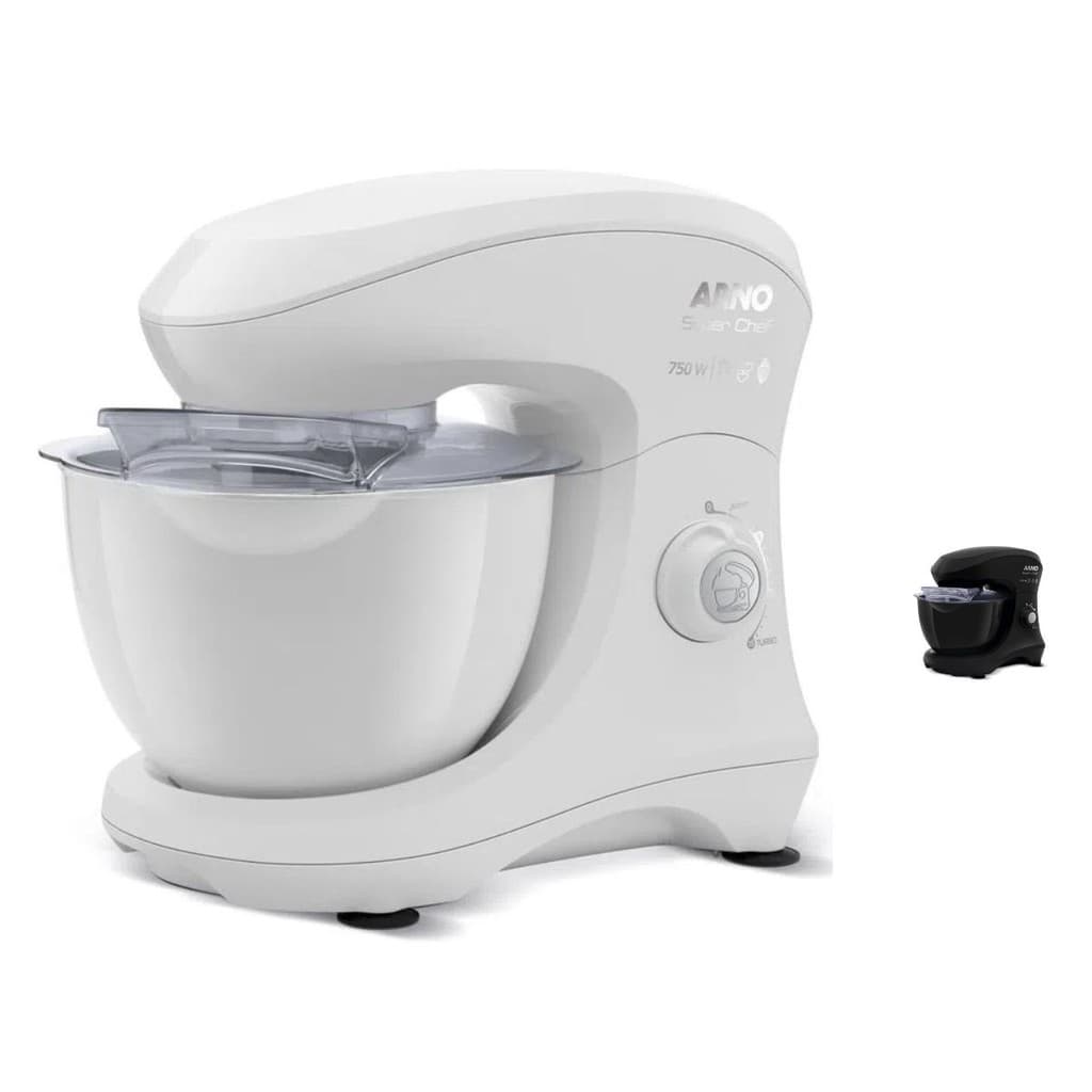 Batedeira Planetária Arno Super Chef 750W 5 litros 15 velocidades (Shopee)
