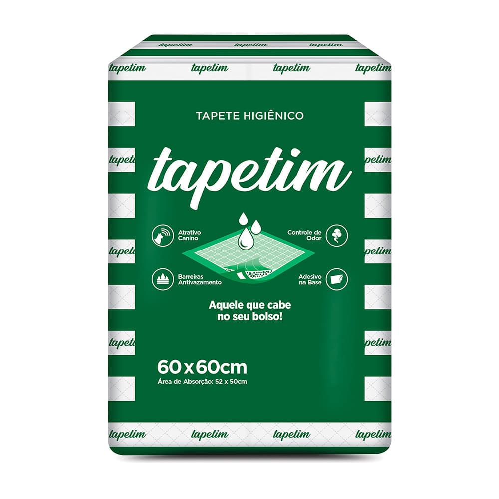 Tapete Higiênico Tapetim Great Pets 60x60cm - Unidades Avulsas