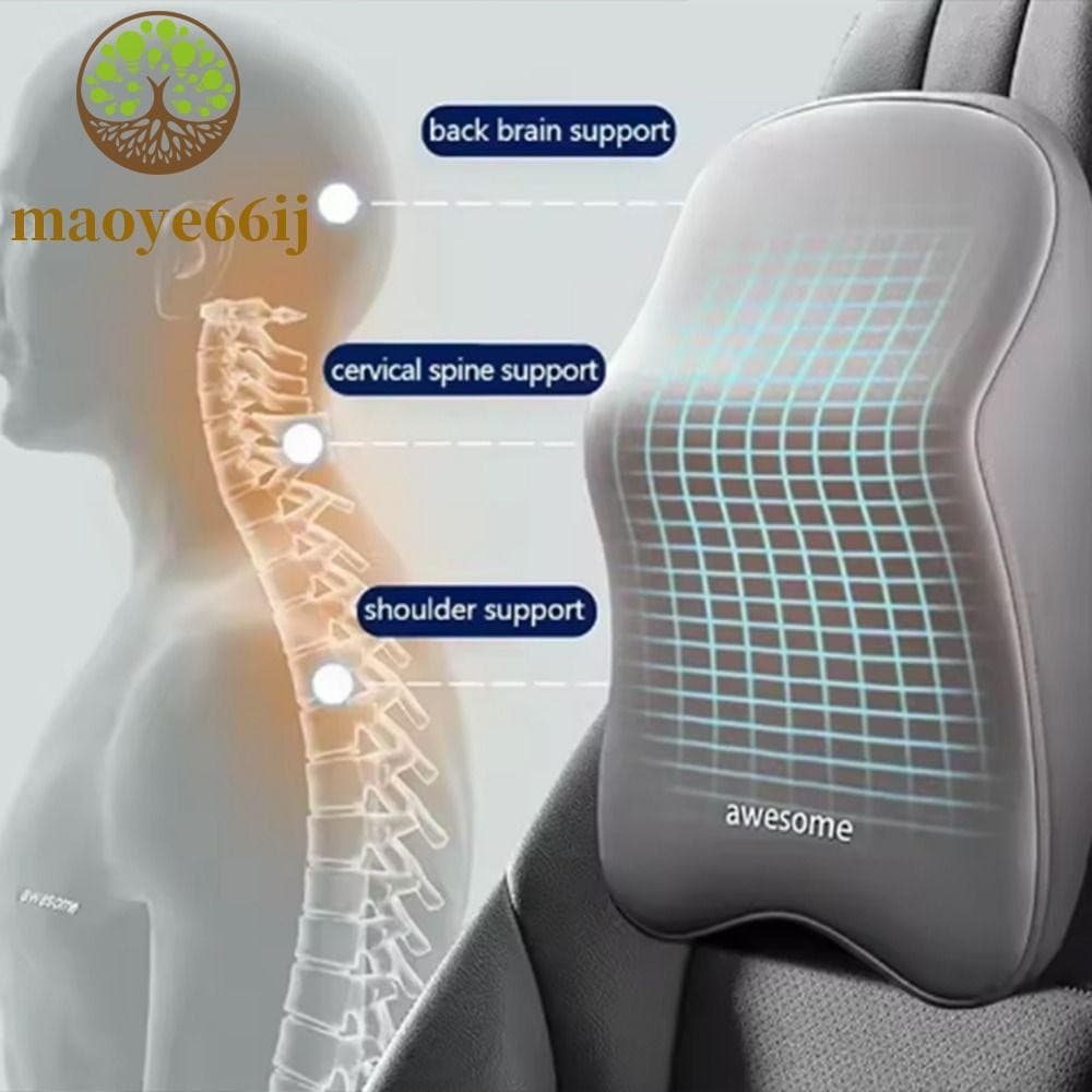 Almofada De Pescoço Para Carro MAOYE66 , Encosto De Cabeça Ergonômico Ajustável E Respirável , Multifuncional