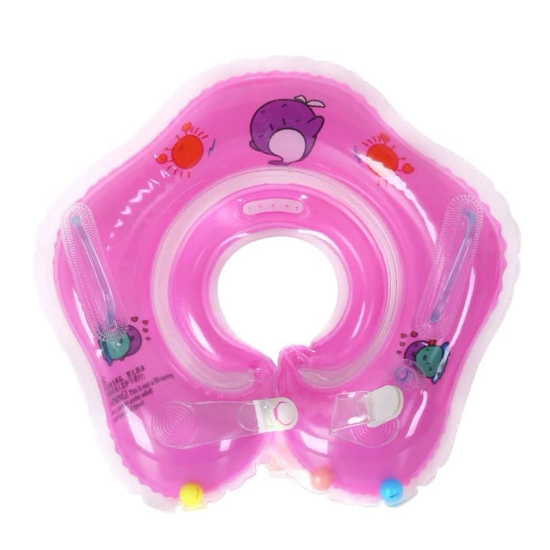 Boia De Pescoço Para Bebê 0-12 Meses Ajustável Com Alça