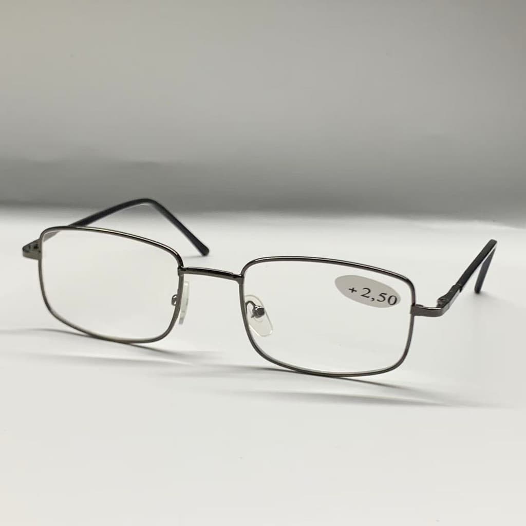 Óculos De Leitura Para Perto Com Grau Metal  Descanso Presbiopia Ferro Aço Resistente Masculino Feminino
