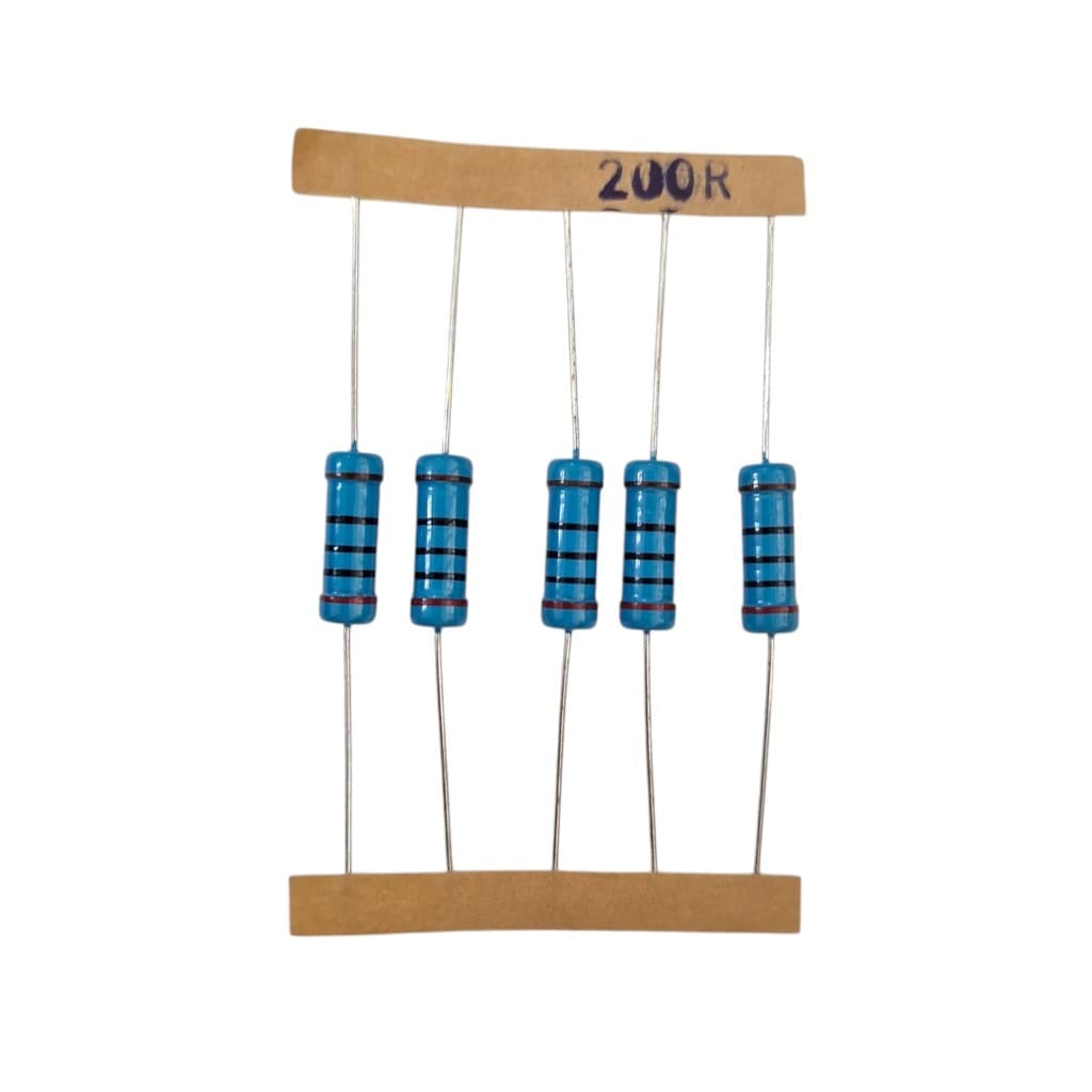 KIT 05 RESISTOR DE PRECISÃO 200R 1% 3W