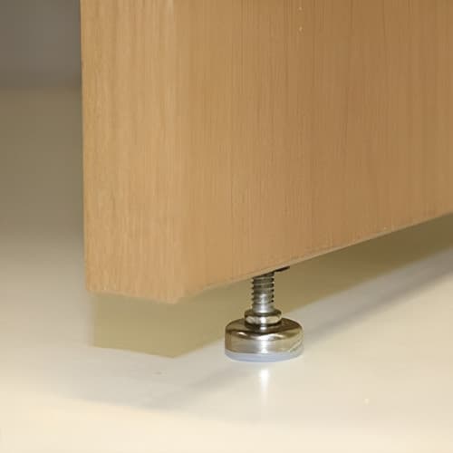 8 Sapatas 32mm Moveis Nivelador Ajuste Altura Refoçado