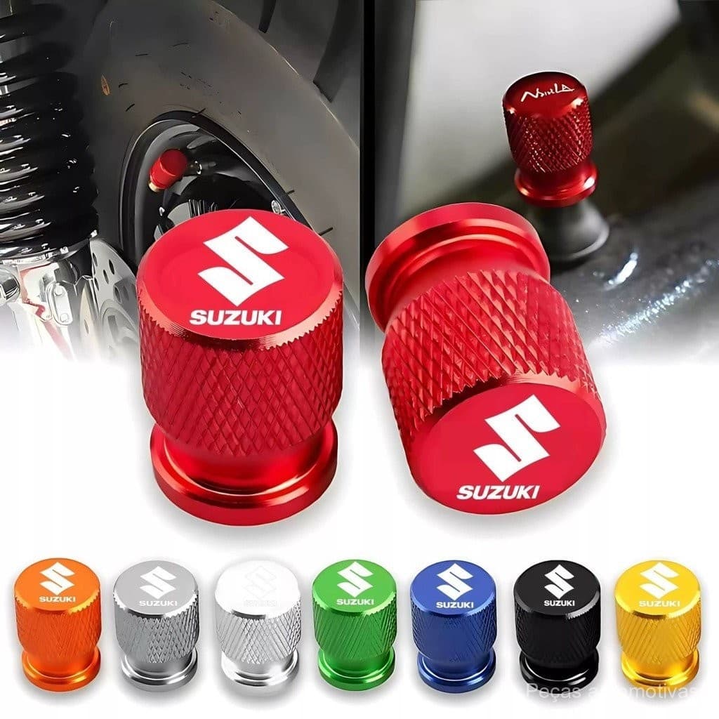 Tampa de Válvula Exclusiva para Motocicleta Suzuki GIXXER GIXXER 155, Tampa de Núcleo de Válvula Modificada, Tampa Decor