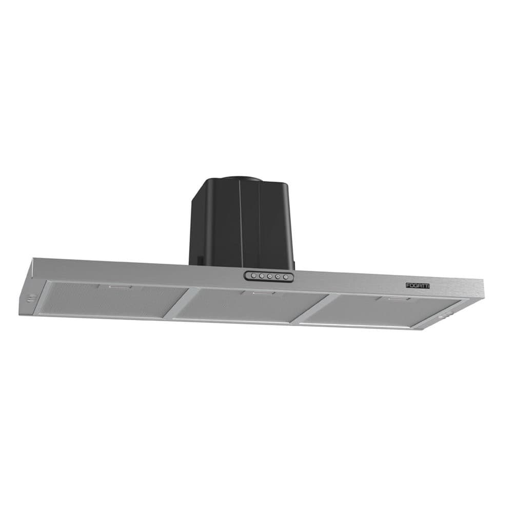 Depurador de Ar Fogatti Slim New Inox Compact 90cm 220V | Exaustor Cozinha Embutir Filtro Carvão