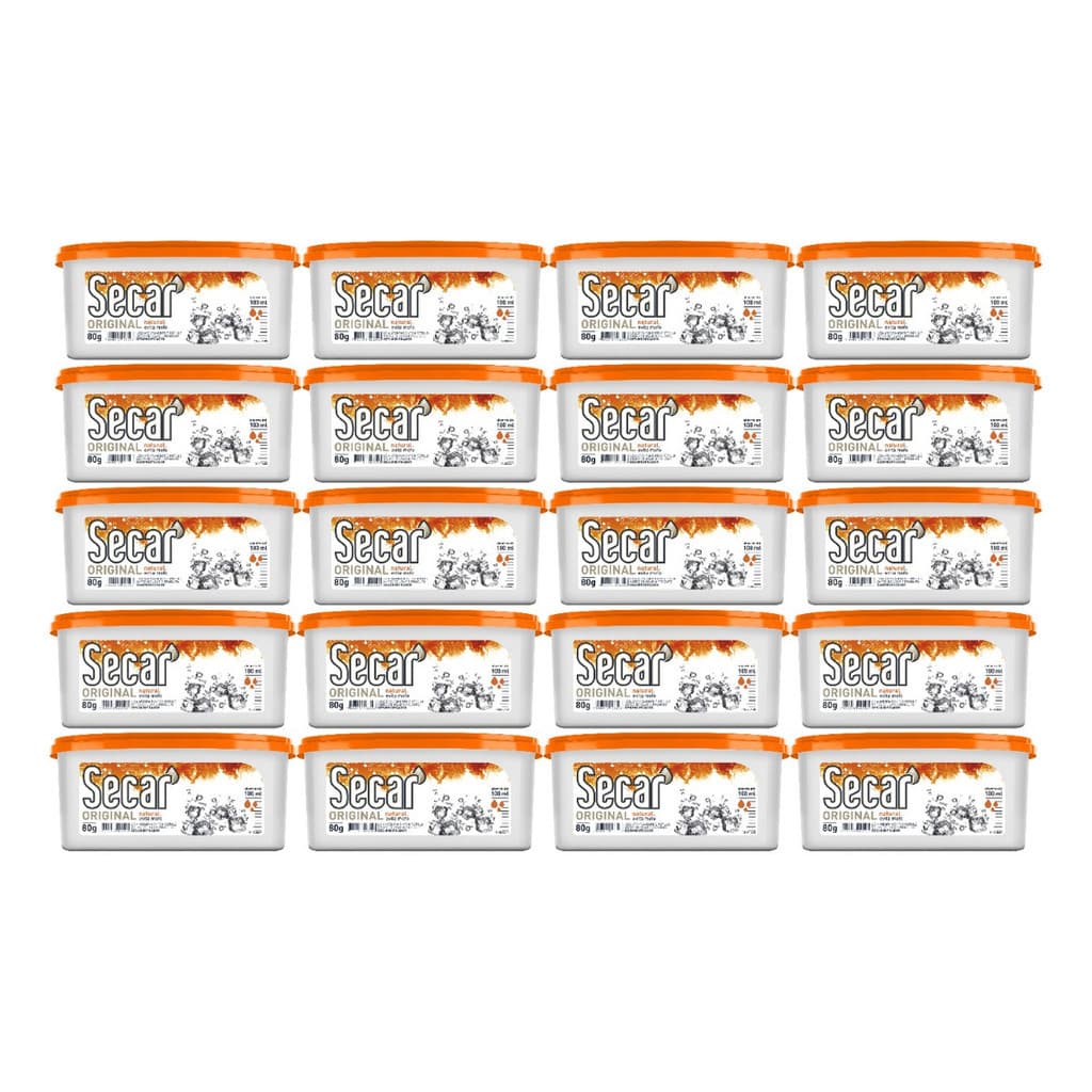 Kit 20un Antimofo Secar Natural 80g - Desumidificador