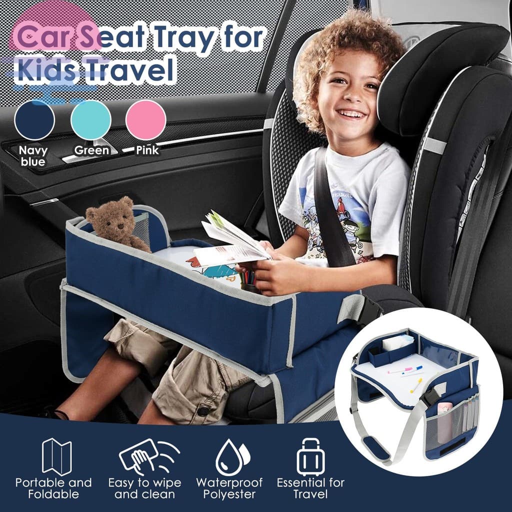 Bandeja De Assento De Carro De Bebê Mesinha Infantil De Atividade Portatil Casa Carro Apoio Para Brincar Brinquedo