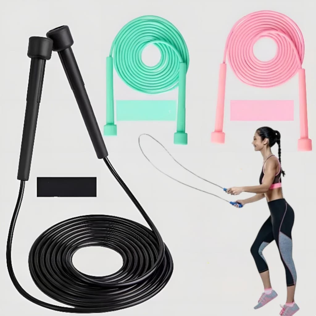 Corda de Salto de Velocidade 250cm para Perda de Peso e Fitness Profissional