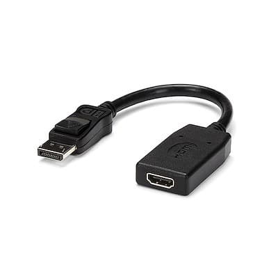 Adaptador Startech DisplayPort p/Hdmi Macho/Femea Preto DP2HDMI