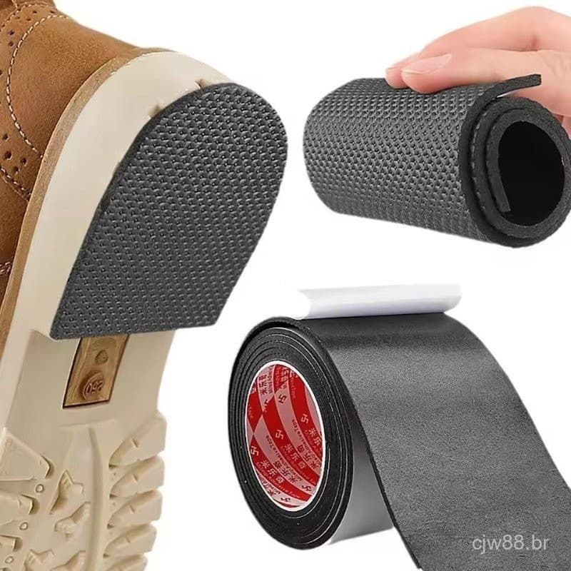 Adesivo Antiderrapante Com Sola De 1 M/Rolo-Tapete Protetor De-Fita Silenciosa Autoadesiva-