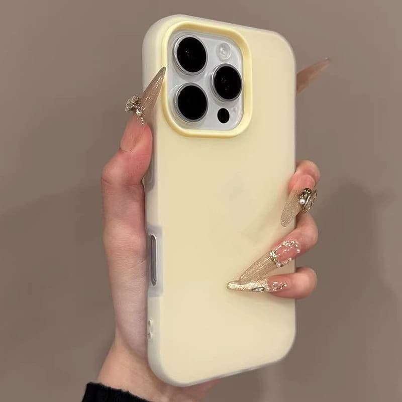 Capa Fosca De Cor Doce Para Samsung A56 A55 A36 A35 A26 A16 A54 A53 A52 A34 Mole