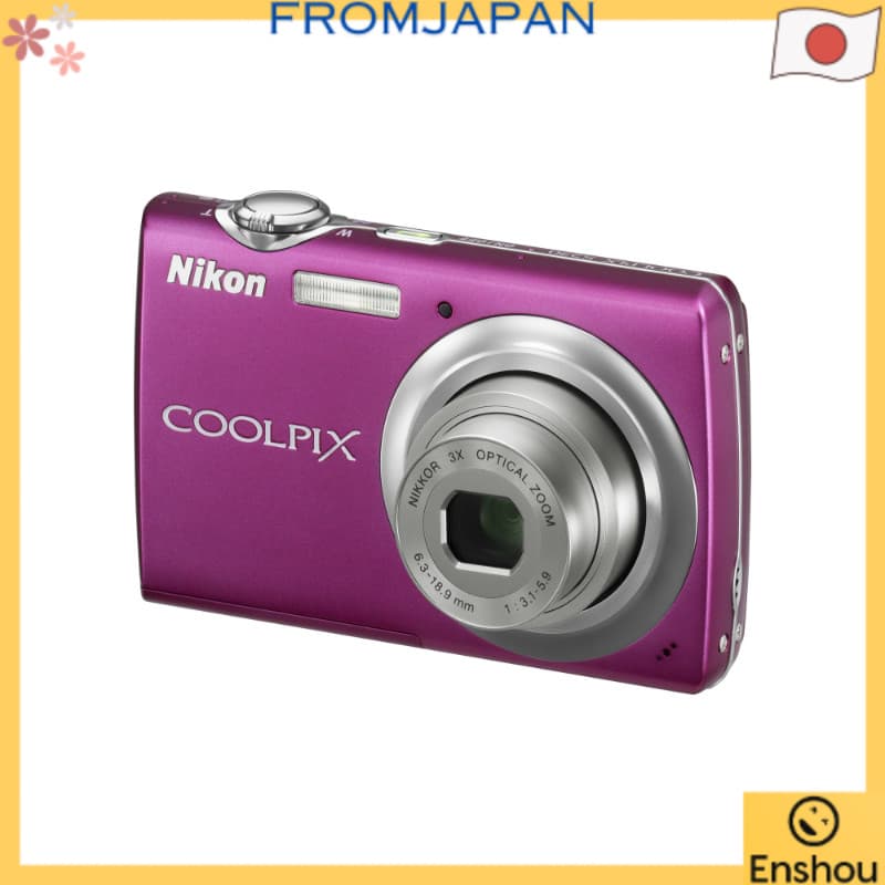 [USED]Do Japão [Usado] Câmera digital Nikon COOLPIX S220 Rosa Vibrante S220MG (PK)