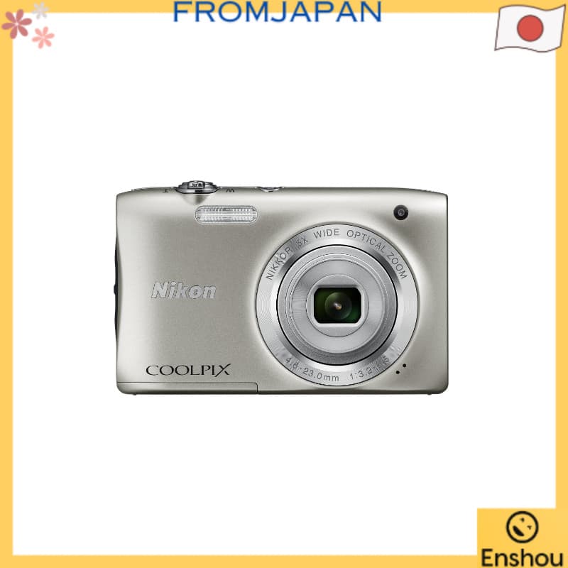 [USED]Do Japão [Usado] Câmera Digital Nikon COOLPIX S2900 Zoom 5x 20.05 Megapixels Prata S2900SL
