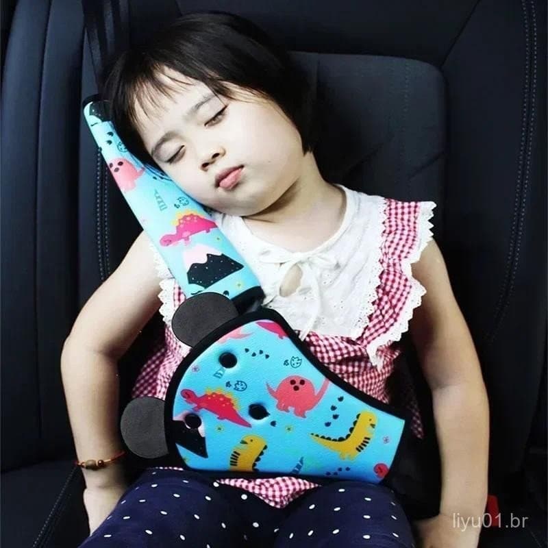 Crianças Cinto De Segurança Ajuste Interior Kit Do Carro Anti Estrangulamento Pescoço Limitador Para Criança Capa