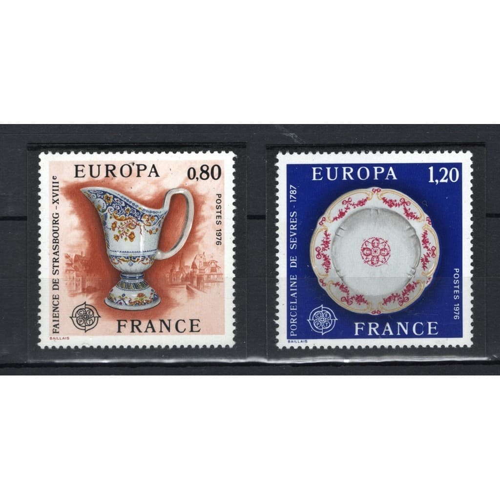 SELOS FRANÇA - SÉRIE COMPLETA NOVA  - TEMÁTICA CEPT - 1976