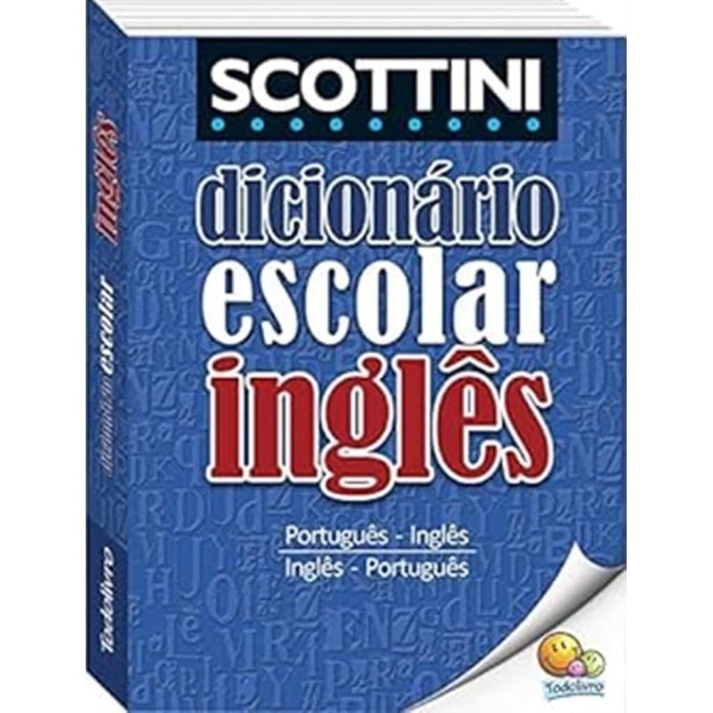 Livro - Dicionario Escolar De Ingles (Scottini)