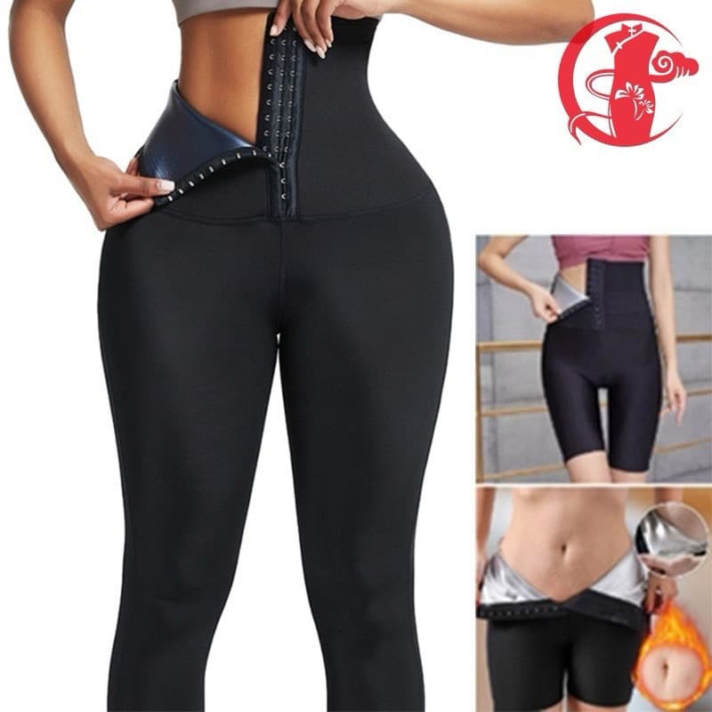 Cinta Modeladora Calça Short Sauna Queima Gordura Body Shaper