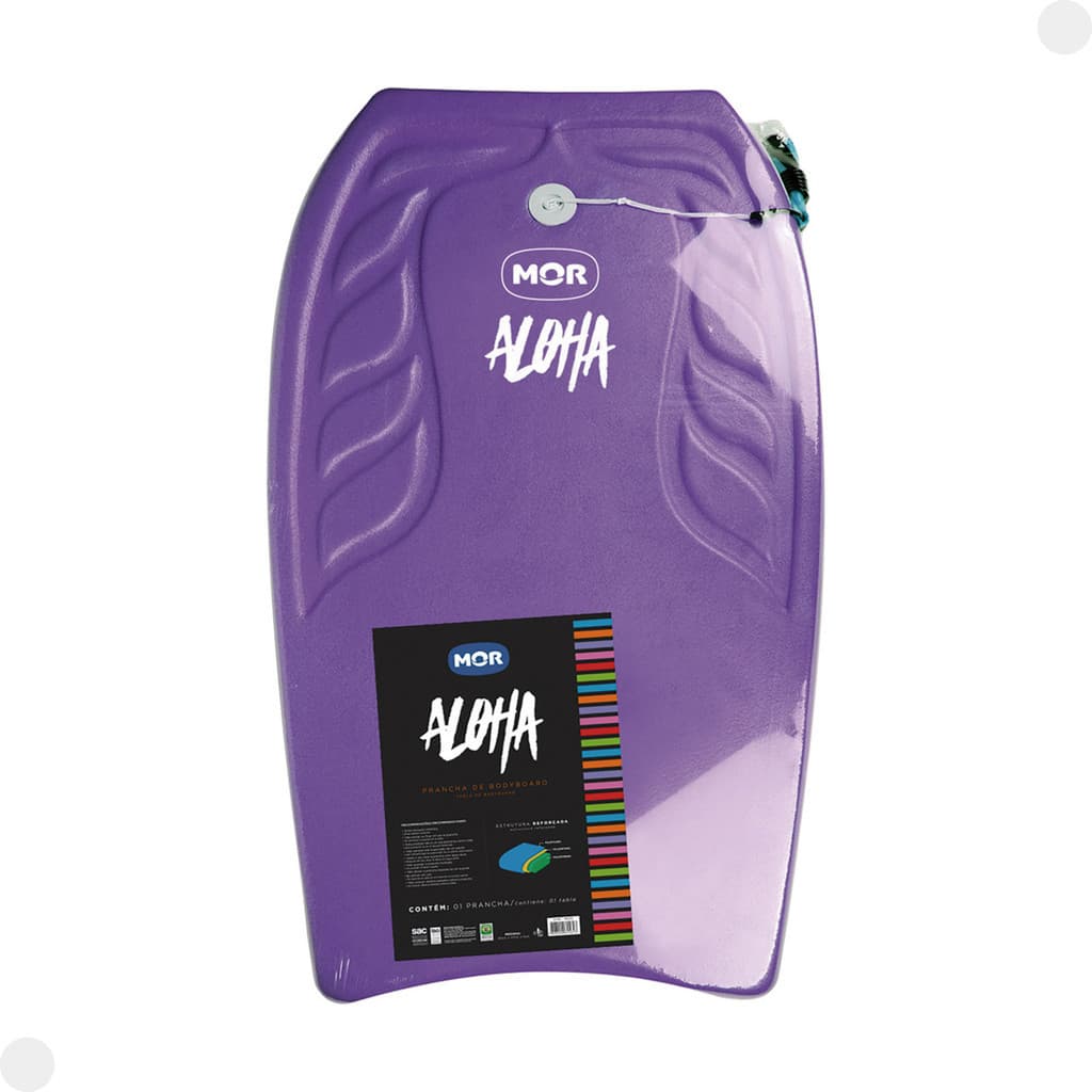 Prancha Aloha BodyBoard Roxo 1561 - Mor