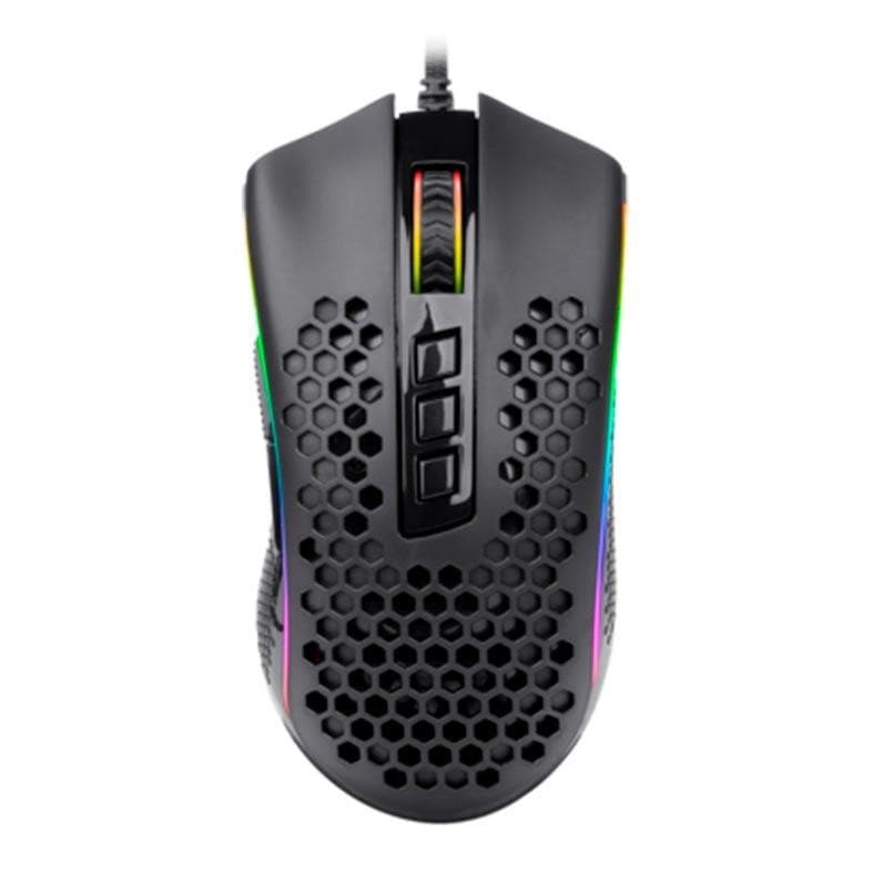 Mouse Gamer Redragon Storm RGB 12400DPI Preto, M808-RGB